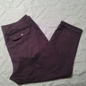 Liz Claiborne Navy Cargo Pants